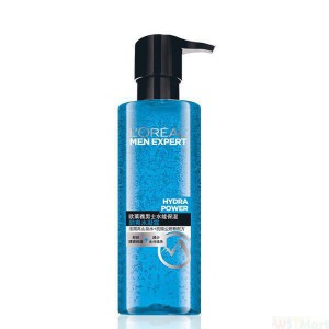 欧莱雅（L'OREAL） 男士水能护肤品洗面奶套装面霜补水保湿滋润肤乳液擦脸油护脸霜 保湿强润霜+酷爽水凝露120ml